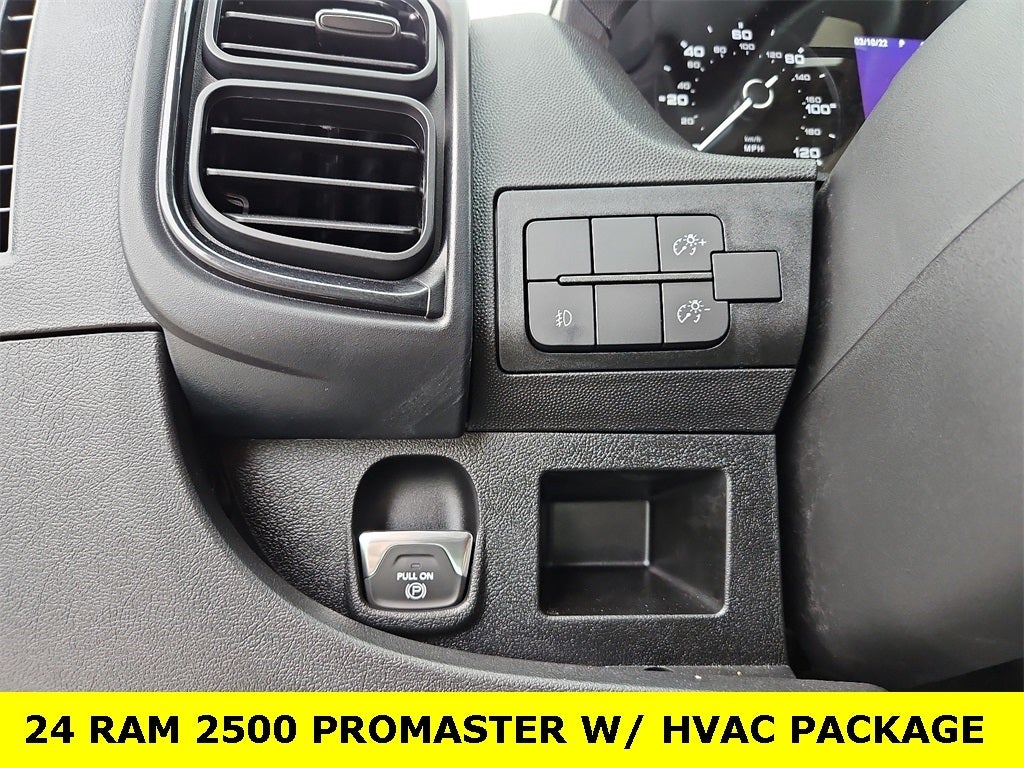 2024 RAM ProMaster 2500 High Roof / HVAC Package